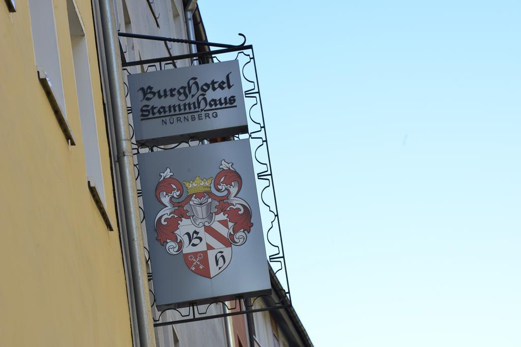 Burghotel Stammhaus Núremberg Exterior foto