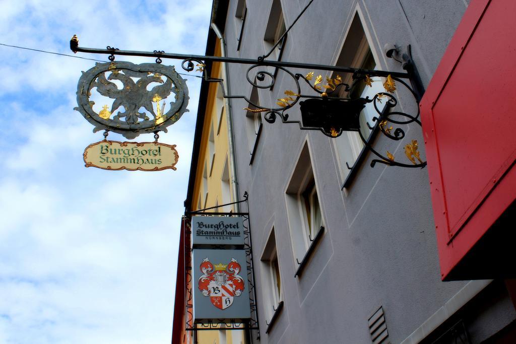 Burghotel Stammhaus Núremberg Exterior foto